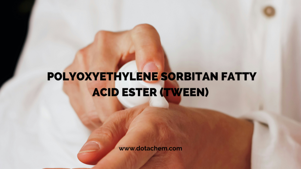 Silmapaistev kvaliteet: Dotachemi TWEEN-seeria pindaktiivsed ained annavad võimaluse mitmele tööstusele